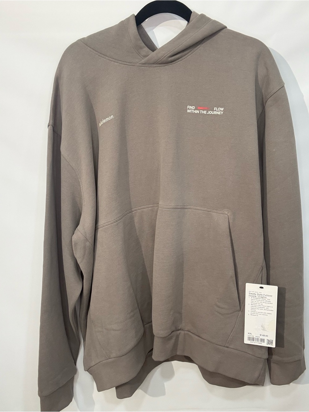 Lululemon steady state pullover hoodie *graphic WSHG